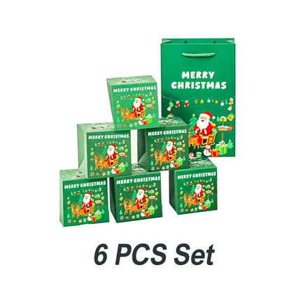 Einzigartige faltbare, hüpfende Weihnachtsgeschenkbox