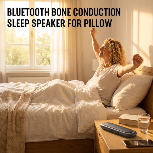 Bluetooth Bone Conduction Sleep Speaker for Pillow