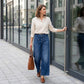 👖 Damen High-Rise Weitbeinjeans – Casual & bequem! Jetzt mit 49% Rabatt!