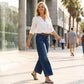 👖 Damen High-Rise Weitbeinjeans – Casual & bequem! Jetzt mit 49% Rabatt!