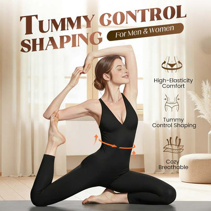 💞50.000 Stück bereits verkauft! 🌸 Hoch elastischer V-Ausschnitt Overall – ganztägiger Komfort, geeignet für Fitness und viele andere Gelegenheiten. Atmungsaktiv, flexibel und mühelos stylisch. Deine erste Wahl für alltägliche Aktivitäten. 🧘‍♀️💫