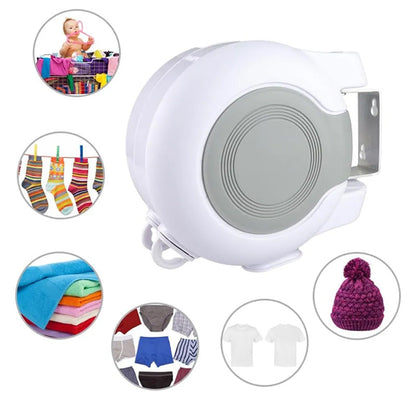 💖50 % DE RÉDUCTION !🌟Corde à linge rétractable invisible à double ligne✨