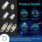🌞Frühlingserwachen: 50% Rabatt!💡42-teiliges Superhelles LED Auto-Innenraumbeleuchtungs-Set – Plug & Play Upgrade für dein Auto ✨