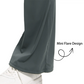 High-Waist Stretch Flare Pants with Pockets